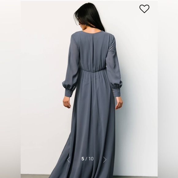 Baltic Born Lydia Maxi Dress in Slate Blue - Picture 13 of 13